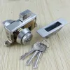 free shipping glass door box lock security lock House Ornamentation Door Hardware stainless steel lock