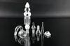 Nectar Collecter Kit Bubbler Oil Rig стекла стеклянный кальян с 14 мм титановый ногль две функции коллектор DAB Water Bong