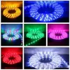 Umlight1688 50m/lot 80pcs led/M LED Neon Flex Red color soft neon light220V /110V waterproof flexible led strip rope light