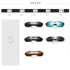 Polarized Aluminum Magnesium Wrap Men's Sun glasses Male Sport Outdoor Sunglasses Mirror Eyewear Accessories For Men 6520