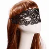 DHL Gratis verzending Gothic Style Black Sexy Kant Masker Uitsparing Oogmasker Voor Halloween Masquerade Party Fancy Dress Costume