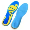 Silicon Gel Running Sport Insoles Shock Absorption Pads arch orthopedic insole Foot Care for Plantar Fasciitis Heel Spur