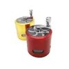 New Large capacity and practical Metal Hand Crank Herbal Herb Mill Cigar Tobacco Grinder Smoke Crusher For operated easily8507754