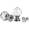 10Pcs Beauty Crystal Glass Door Drawer Cabinet Wardrobe Pull Handle Knobs E00043 BAR