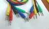 5 pcs de Silicone macio Tensão 4 MM Banana plug Cable para Ligação Post conector