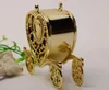 Gold Silver Carriage Candy Box Gift Sweets Boxes Birthday Party Wedding Favours Decoration XMAS Anniversary Shower Gift Wrap