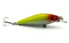 Hengjia Luby Wędkarskie Minnow 8.5cm 10.3g 6 # Hook Hard Bait Nurkowanie Głębokość 4 kolorów Dwa haczyki 200 sztuk Pesca Carp Fishing Tackle