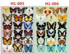 3D-Schmetterling-PVC-Wandaufkleber, 19-teiliges Set, Heimdekoration, Simulations-Schmetterlings-Wandaufkleber, 8 Gruppenfarben, Wandaufkleber