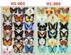 Adhesivo de pared de PVC con mariposa 3D, juego de 19 Uds. De pegatinas de pared de mariposa simuladas para decoración del hogar, pegatinas de pared de 8 colores de grupo