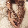 High Quality Henna Tattoo Paint For Body Art Natural Inaian Tattoo Henna Paste For Body Drawing Brown Arabic Tattoos9987633