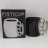 Tasses créatives en forme de poing en porcelaine, tasse à café en céramique, tasse à thé, verres à boissons, cuisine à domicile, boîte cadeau d'emballage