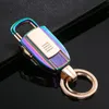 Nouveau chaud Jobon Porte-clés USB Briquets Porte-clés USB Briquets Cigarettes Cadeau Porte-clés Briquets USB Chauffage Fil Allumage