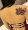 6 Pz / lotto Nuovo Adesivo Colorato Farfalla 3D Tatuaggio Donne Sexy Fiore Rosa Disegni di tatuaggi temporanei Adesivi1010764