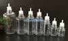 Agulha barato PET frasco de 5ml de plástico conta-gotas garrafa transparente de 5 ml E Líquido Frasco por E-suco grátis