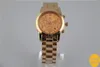 Beroemd merk M pols horloge Japan Gold Movement M Classic Metal Watch 4 kleuren Beschikbaar Men Women Gold roestvrij staalmerk FASH1114998