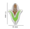20 sztuk / partia stopu kukurydzy pływające medalion charms pasuje do DIY szkło magnetyczne żywej pamięci Mocowanie biżuteria