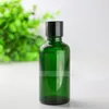 Partihandel 88 * 4 Totalt 352st glas E-flytande droppflaskor 50 ml Green Glass Essential Oil Flaskor Bästsäljande 50 ml Glass Container Pack