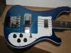 Custom 4003 Electric Bass blue 4 Strings Electric Bass Guitar New style free shipping