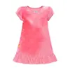 Summer Baby Girls Dresses Kids Pajamas Dress Polyester Nightgowns Sleepwear Clothes Free Shipping