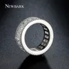 NEWBARK bague minimaliste anneaux pour femmes couleur argent minuscule CZ Anillos Mujer femmes Bijoux Bijoux Femme q1707205241753