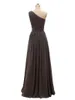 Platser billig högkvalitativ Vestido de Festa en axel Elegant Chiffon Evening Dresses Vestido Longo Celebrity Party Dresses