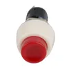 2x rouge mini 2 broches rondes à bascule à verrouillage automatique interrupteur à bouton-poussoir marche / arrêt B00100 BARD