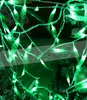 2m * 1.6m 녹색 LED 버드 나무 커튼 갈 랜드 문자열 크리스마스 조명 판매 새해 휴가 파티 웨딩 루미 리아 장식 램프