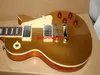 Großhandel Custom Shop Gold Top E-Gitarre Neue traditionelle goldene mit Koffer chinesische Gitarre