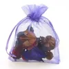 5 * 7 7 * 9 9 * 12 13 * 18 15 * 20 cm sacos de organza com cordão saco de embrulho de presente bolsa de jóias bolsa de organza bolsa de doces sacos de doces pacote de saco de mistura de cor