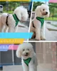 العلامة التجارية الجديدة كلب نايلون شبكة تسخير حزام سترة طوق صغير متوسط ​​الحجم الكلب الجرو الراحة تسخير