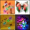 Colorful Changing Butterfly LED Night Light Lamp Home Room Party Desk Wall Decor LLWA199