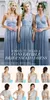 Mix&Match Convertible Dress A Line Multi 8 ways Bridesmaid Dresses Country Wedding Beach Bridal Dresses Chiffon Gowns Party Dresses Custom