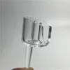 Novo carb cap dabber com 1.2 polegada punho curto 2mm de espessura banger carb cap domeless quartzo prego para plataforma de petróleo