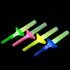 Jouets de cabine en plastique lumineux pour enfants créatifs, tige de lumière télescopique de concert quatre, argent d'explosion, jouets, épée