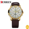Relogio Masculino 패션 Montre Homme Reloj Hombre 쿼츠 시계 Curren 남성 시계 가죽 손목 시계 남성 Curren 시계 2016
