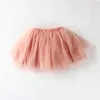 Pettiskirts suaves para niñas, falda de velo de red, ropa de princesa bonita para niños, regalo de cumpleaños, vestido de baile para niños pequeños, faldas de tutú Kawaii para fiestas