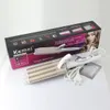 3 Triple Barrel Ceramic Hair Curler Electric Curling Iron Wand Salon Curl Waver Roller Hair Styling Tools 110220v5635685