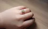 Bague de luxe en argent sterling 925 avec diamants SONA 2 carats 2 couleurs