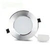 Dimmable 10 W 15 W 20 W Conduziu o Teto Downlights Recesso Luzes Do Painel 160 Ângulo Conduzido Para Baixo Luzes AC 110-240 V