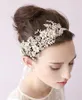 Galhos mel acessórios para cabelos com pérolas de pérolas Crystal Women Jóias de cabelo Tiaras Bandas de cabeça de noiva BWHP0269630640