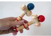 DHL / FedEx Gratis Ny Kendama Ball Japanska Traditionella Trä Game Toy Education Gift Barnleksaker Julklapp