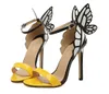 Горячо!!!Новый София Вебстер трехмерная фантазия бабочка соответствия высокие каблуки для женской обуви шпильках 11.5 см бесплатная доставка