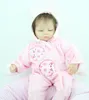 New Fashion 45 cm Baby Reborn Baby Dolls Bambola realistica Reborn Babies Giocattoli Soft Silicone Baby Toys Real Touch Lovely Newborn