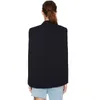 Toptan-Yeni Bayanlar Kadınlar Uzun Kollu Yaka Cape Panço Ofis Ceket Pelerin Blazer Suit Ceket LH7