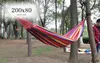 Tanlook Ultralight Camping Hammock Compact 2 Person Cotton Hammocks Multifunctional Hammocks with Hanging Rope Outdoor Leisure Swing Bed