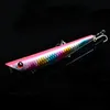 Großhandel 5 Farben Kunststoff Popper Angelköder Bass Kurbel Köder Top Wasser Rasseln 3D Augen Angelköder Crankbait Tackle 16,9 g