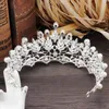 Barato 2018 Boda nupcial TiarasCrowns Faux Pearls Rhinestone Lujo Novia Tocados Joyería Alta calidad Cabello Accessor259M