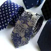 Stripe Necktie 26 Kolory 145 * 6 cm 1200 Dziany Krawaty żakardowe dla mężczyzn Neck Krawat Wedding Party Ojca Dnia Boże Narodzenie Prezent Darmowy TNT FedEx