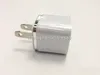 Yüksek Kalite 5 V 1A Duvar Şarj ABD Fiş AC Güç Adaptörü Ev Seyahat Duvar Akıllı Telefon için Tek Port USB Şarj Samsung Renkli