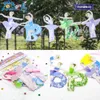 Moda caliente Ballet niñas carta papel bandera banner niña princesa banderas baby shower adultos fiesta cumpleaños suministros